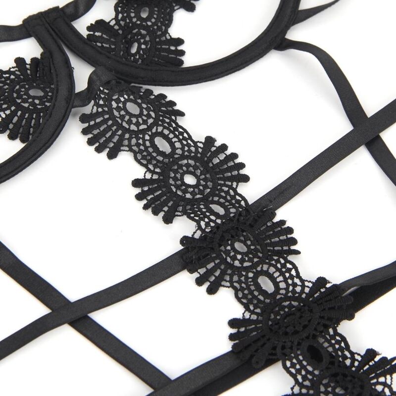 Subblime Teddy Strappy Lace - Bodysuit Sexy L/XL