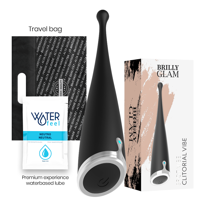 Brilly Glam Spot Vibe Clitorial Black - Estimulador