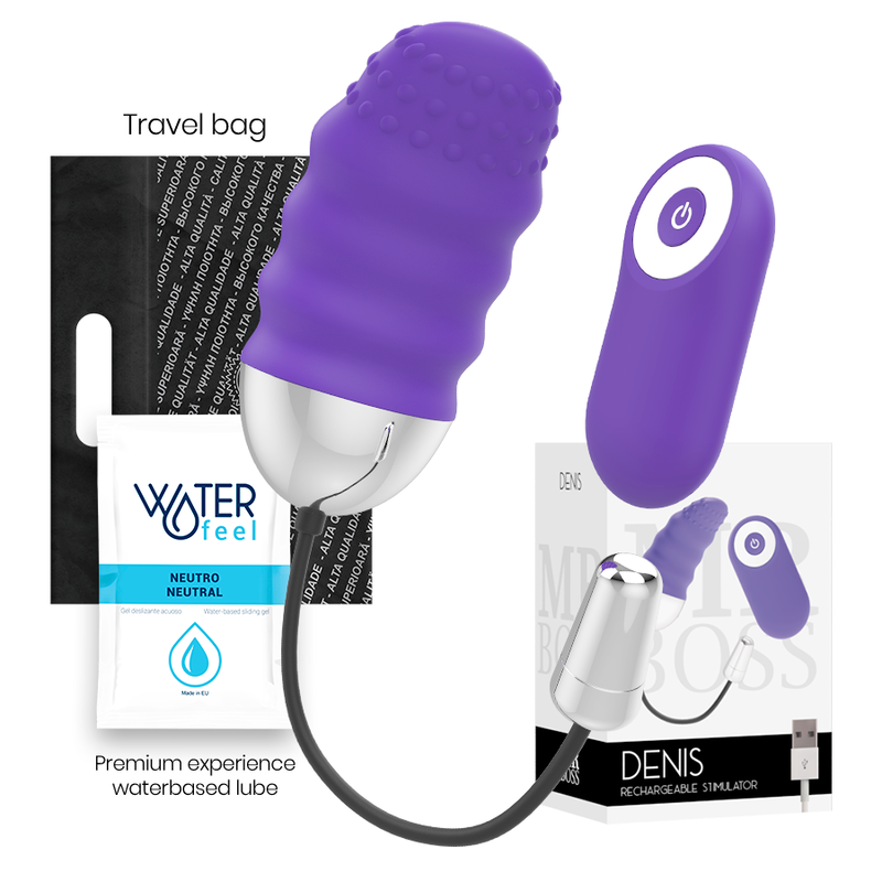 Mr Boss Denis Egg Remote Control - Vibrador con Control Remoto
