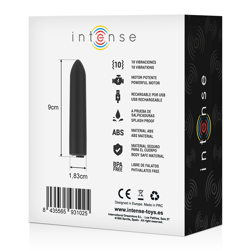 Intense Vibrating Bullet - 10 Patrones de Vibración