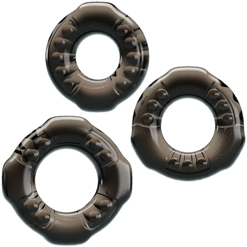 BAILE Cock Rings Yvonne Set 3 - Anillos Penianos