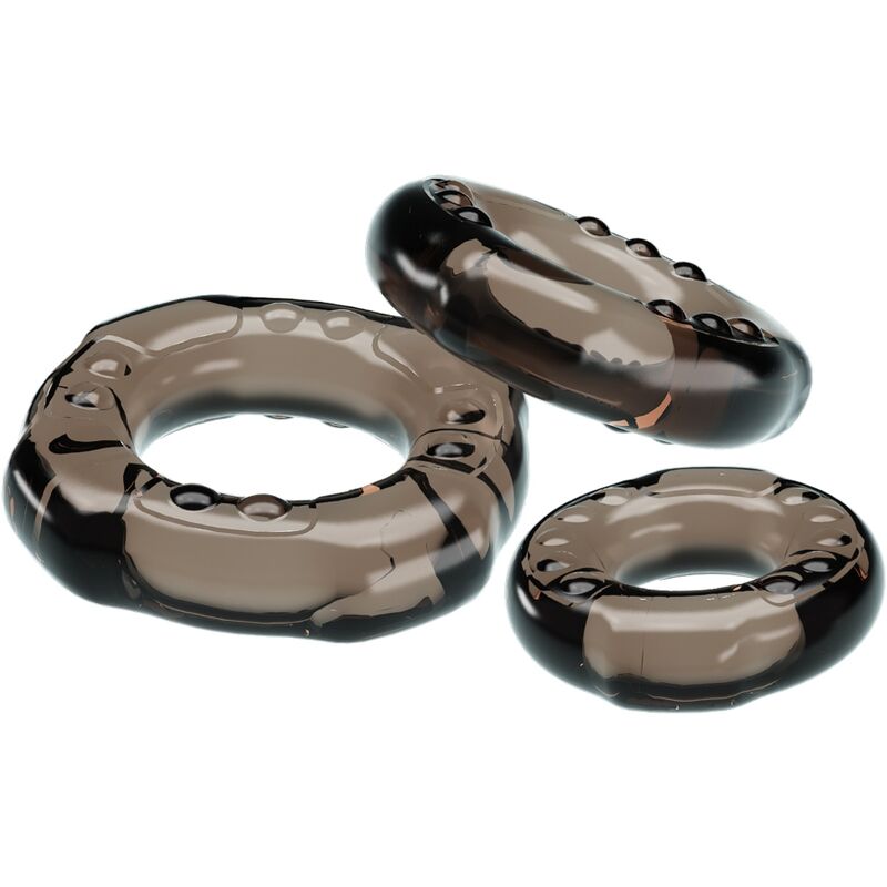 BAILE Cock Rings Yvonne Set 3 - Anillos Penianos