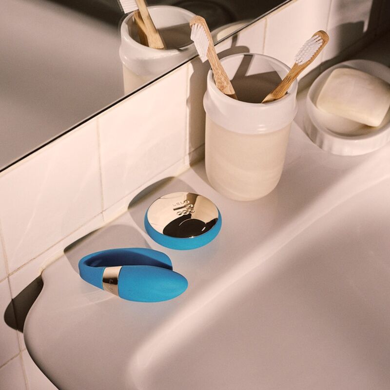 LELO Tiani Duo Blue - Masajeador para Parejas con Control Remoto