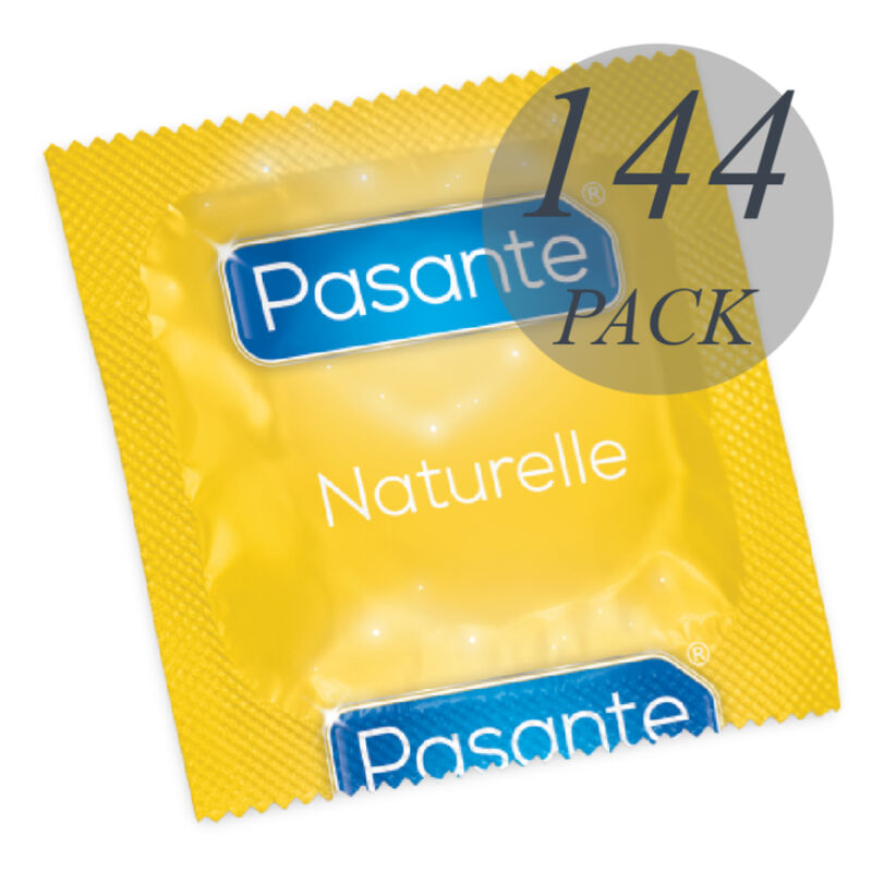Pasante Naturelle Condoms Veganos - Pack 144 Unidades