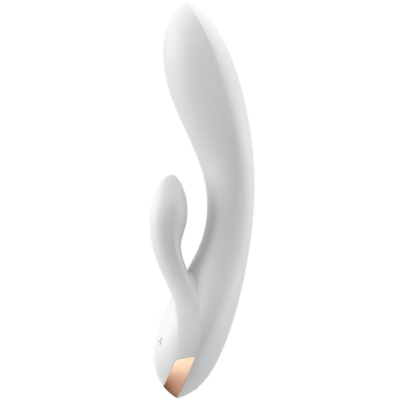 Satisfyer Double Flex Vibrator App White - Control Remoto