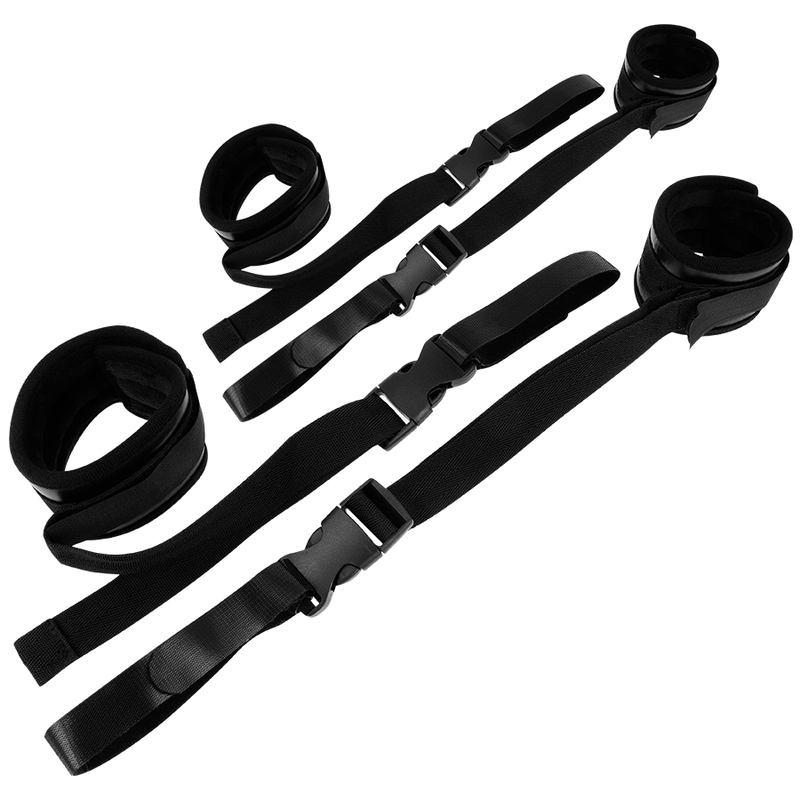 Esposas de Restricción Ohmama Fetish - Nylon y Velcro Ajustables