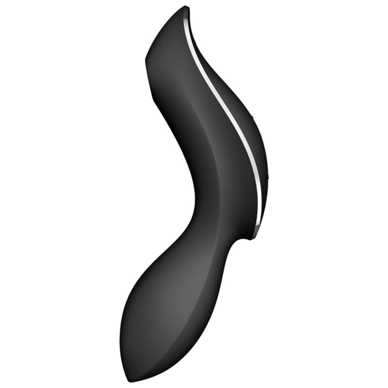 Satisfyer Curvy Trinity 2 - Vibrador de Aire Pulse Negro