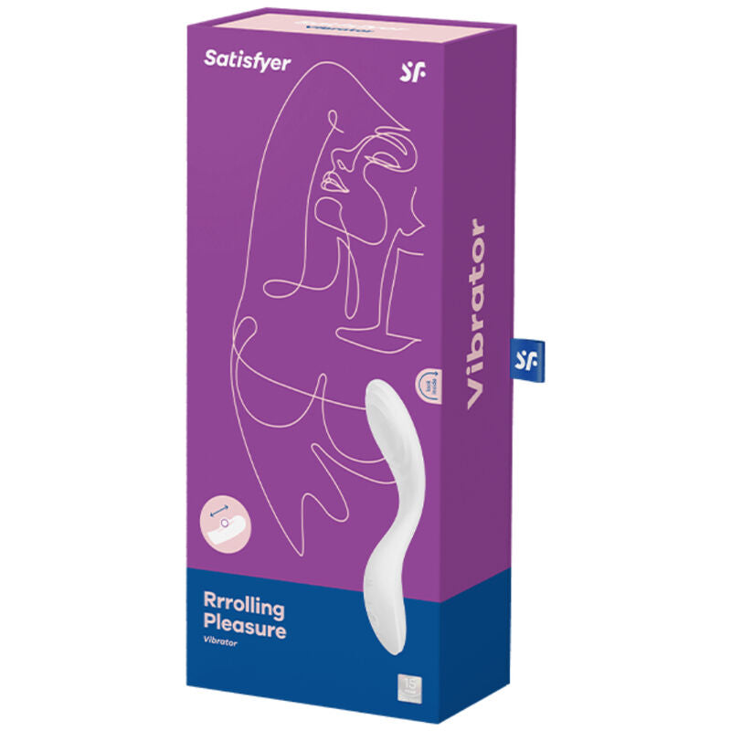 Satisfyer Rolling Pleasure G-Spot Vibrator Blanco