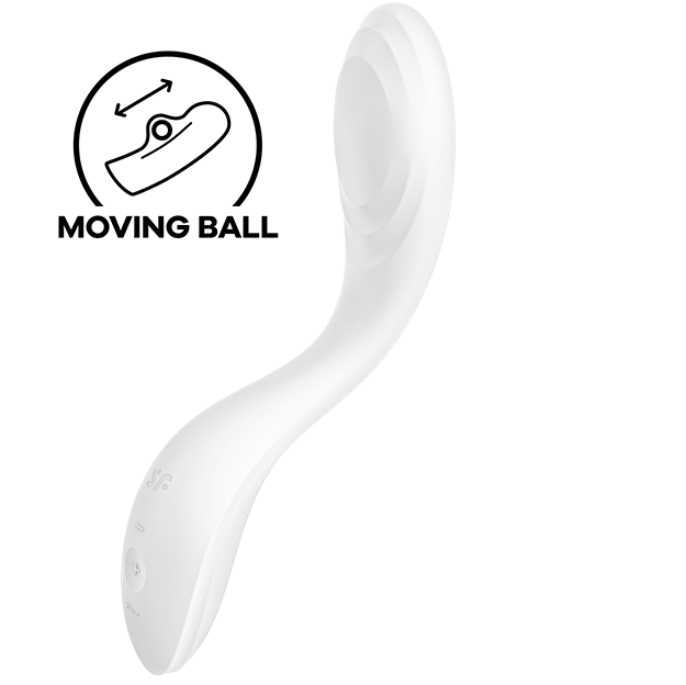 Satisfyer Rolling Pleasure G-Spot Vibrator Blanco