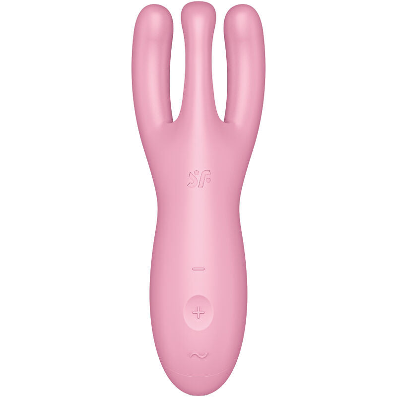 Satisfyer Threesome 4 Vibrator App Pink
