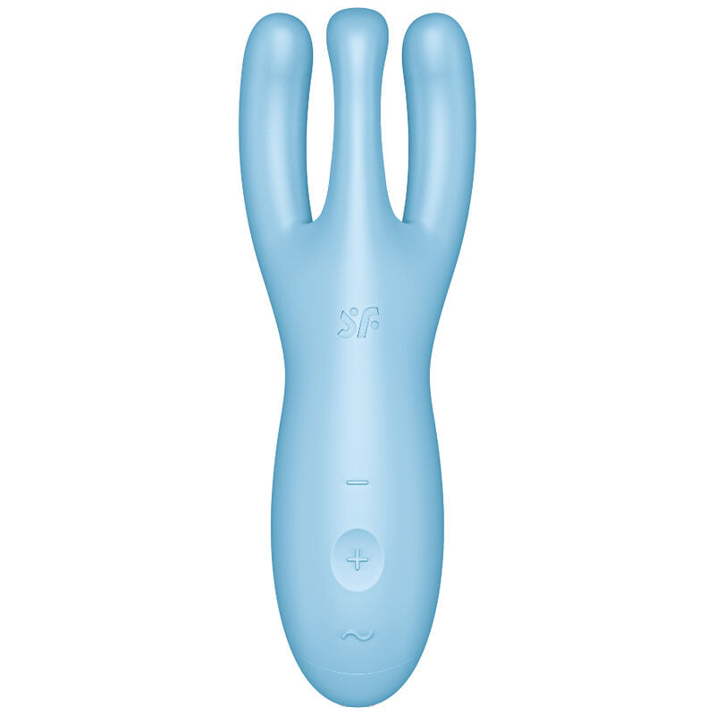 Satisfyer Threesome 4 Vibrator App Blue - Estimulador Conectado