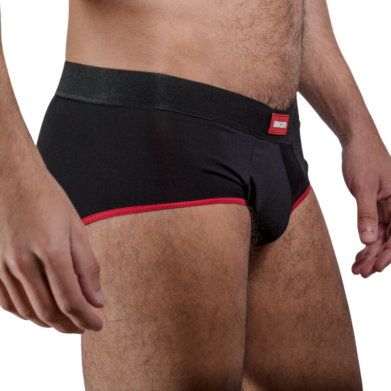 Slip Macho MS24R Rojo Oscuro Talla S