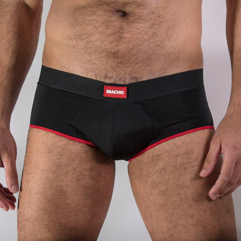 Slip Macho MS24R Rojo Oscuro Talla S