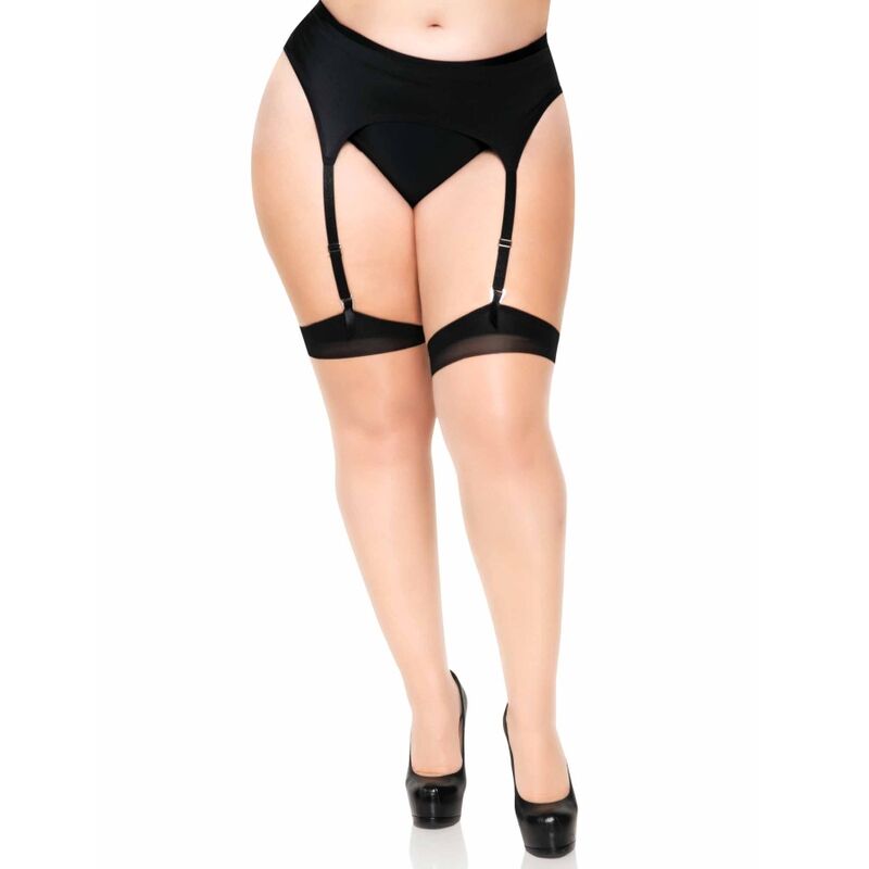 Medias Lycra Leg Avenue - Costura Trasera y Talón Cubano
