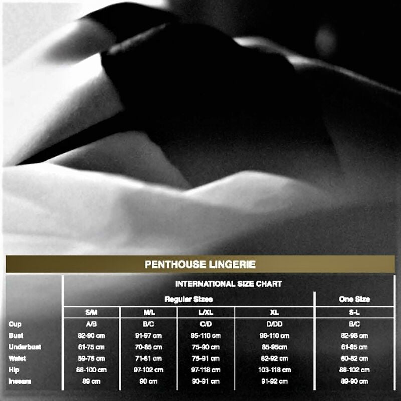 Penthouse Enjoy the Moment Teddy XL - Prenda de Lencería