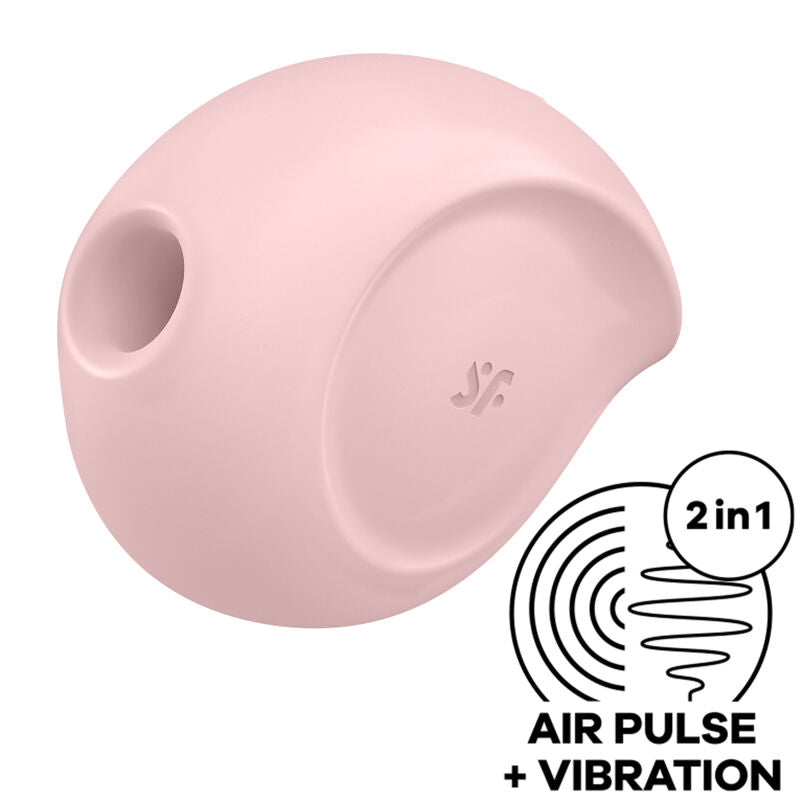 Satisfyer Sugar Rush Air Pulse Stimulator & Vibrator Rosa