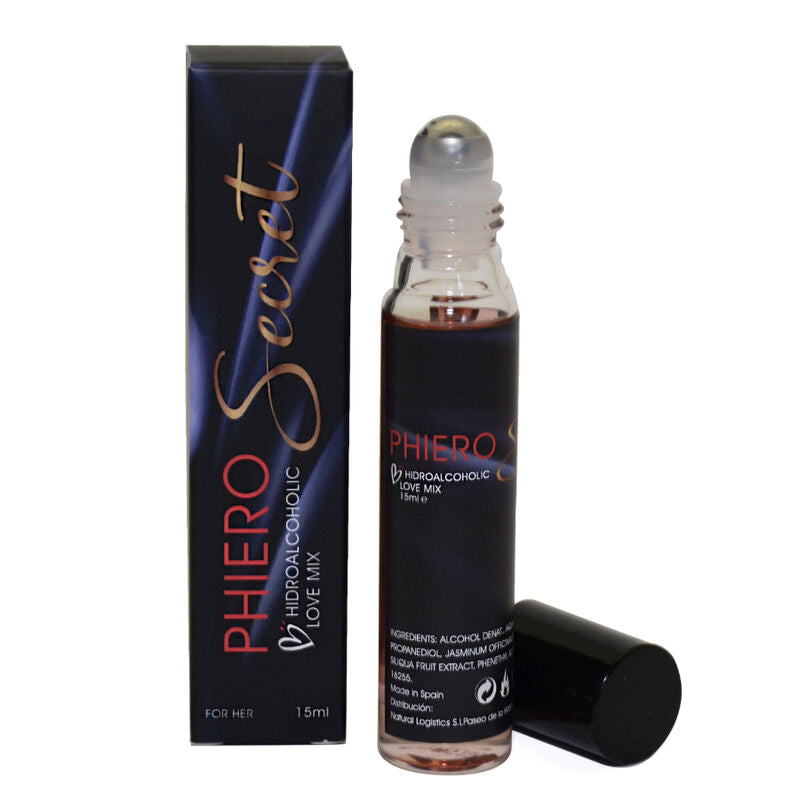 Phiero Secret Perfume Feromonas Naturales 15ml - Rol-on Inodoro