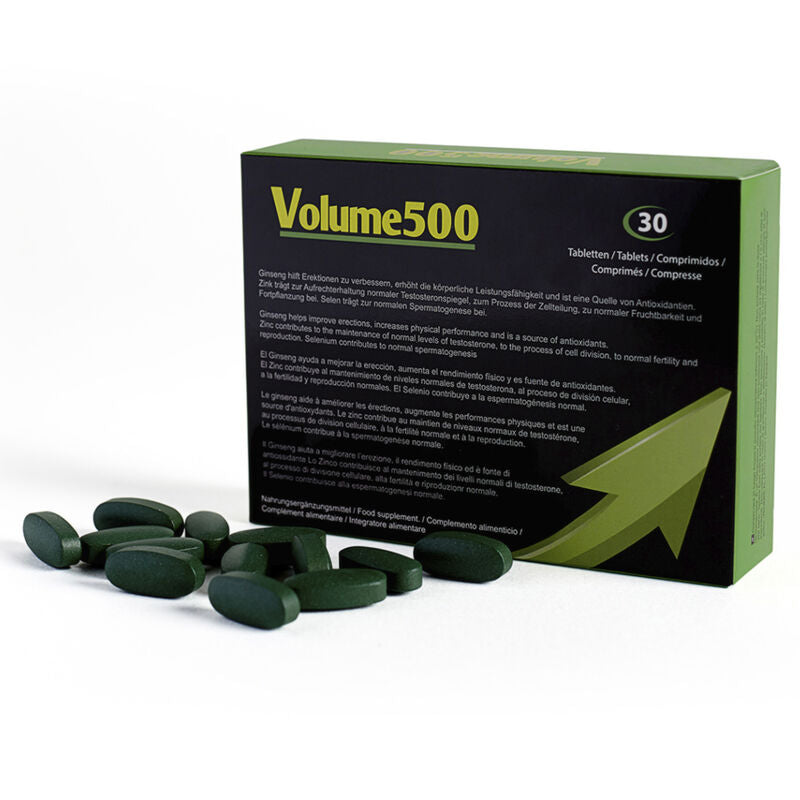 500 Cosmetics Volume 500 - Complemento para aumentar cantidad y calidad