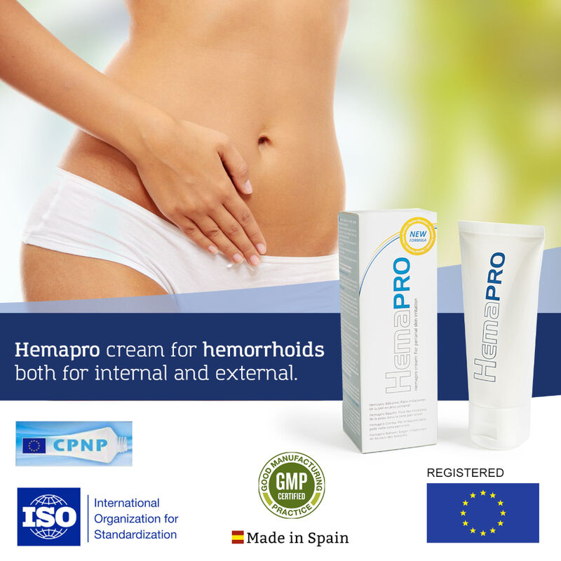Hemapro Cream - Crema para el Tratamiento de Hemorroides 500Cosmetics