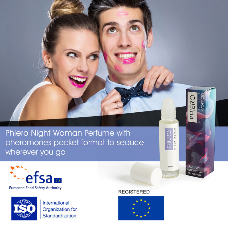 Phiero Night Woman - Perfume con Feromonas Roll-On 10ml