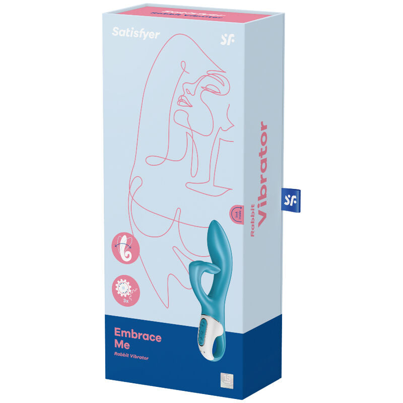 Satisfyer Embrace Me G-Spot Vibrator Turquoise