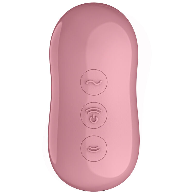 Satisfyer Cotton Candy - Estimulador de Aire Pulsante y Vibrador Rosa