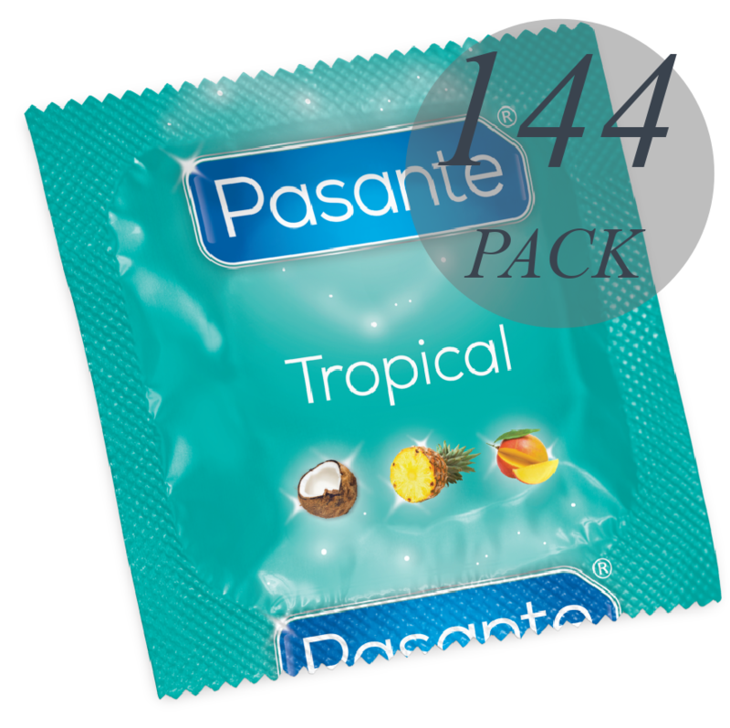 Pasante Tropical Bag - Pack de 144 Preservativos