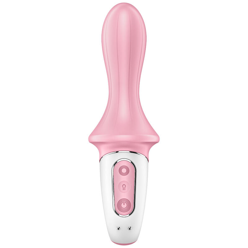 Satisfyer Air Pump Booty 5+ Vibrador Anal Inflable Rosa