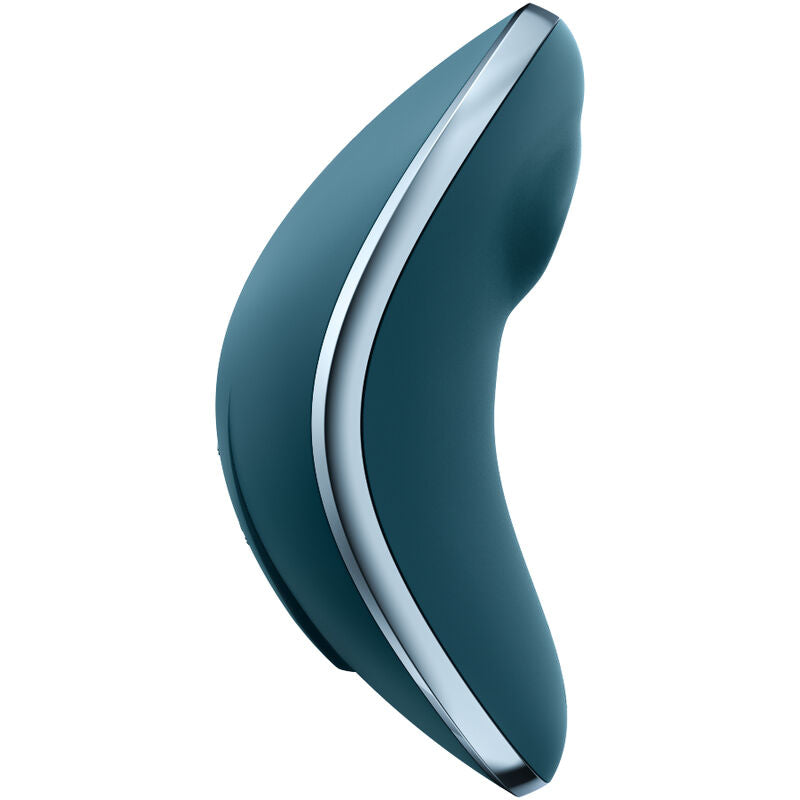 Satisfyer Vulva Lover 1 - Estimulador de Aire Pulsante y Vibrador Azul