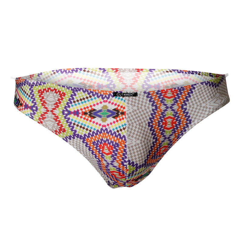 CUT4MEN Low Rise Brief Aztec - Talla L