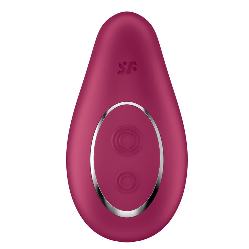 Satisfyer Dipping Delight Lay-On Vibrator Rojo