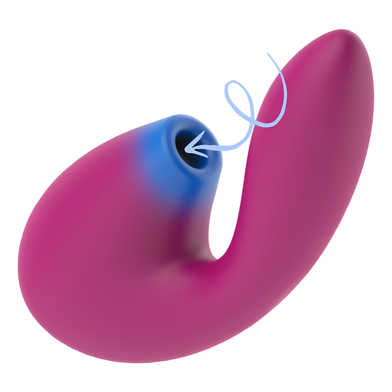 CoverMe Clitoral Sucker & G-Spot Rush - Estimulador Dual con 10 Modos