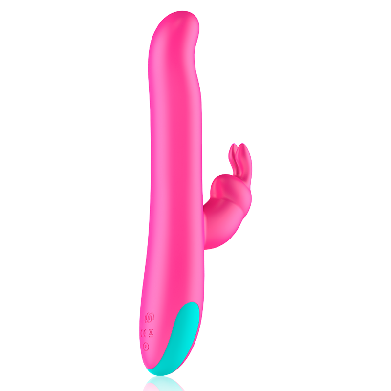 Happy Loky Pluto Rabbit Vibrator & Rotator con Control Remoto WatchMe