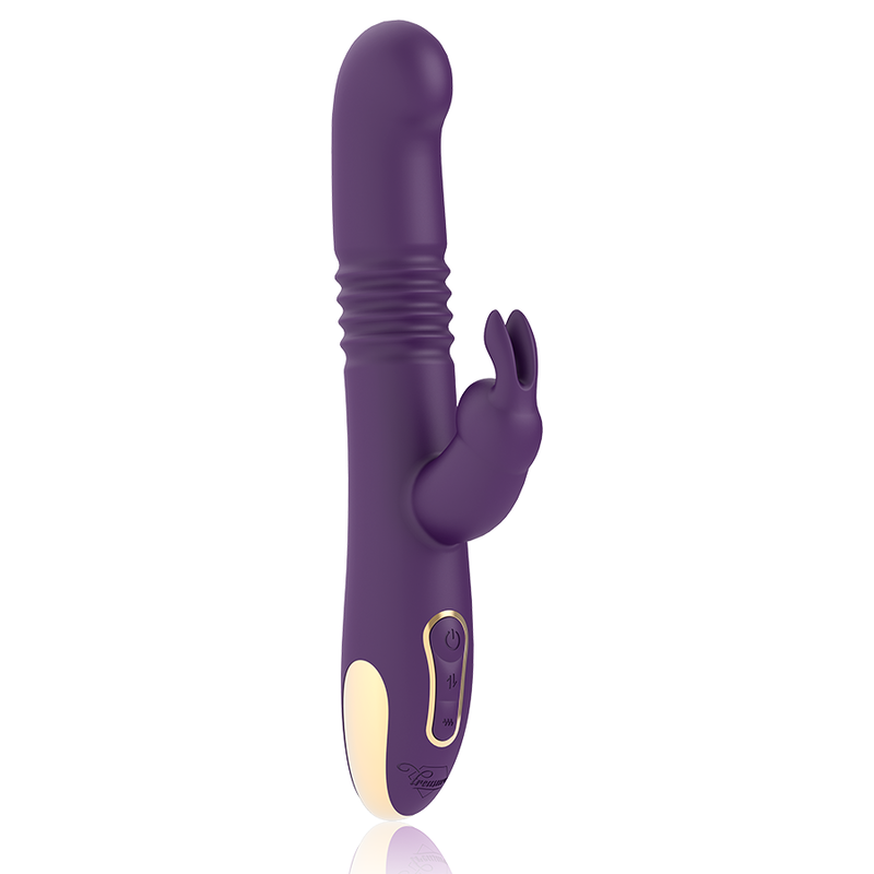 Treasure Bastian Rabbit Up & Down Rotator & Vibrator con Control Remoto WatchMe