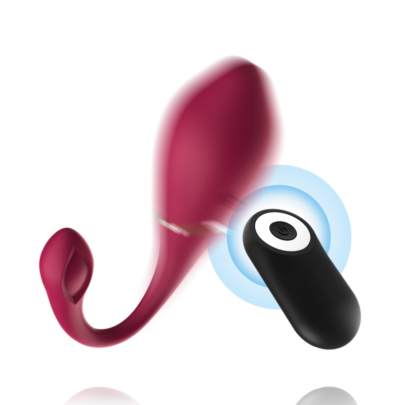 Cici Beauty Premium Silicone Egg Vibrator con Mando a Distancia