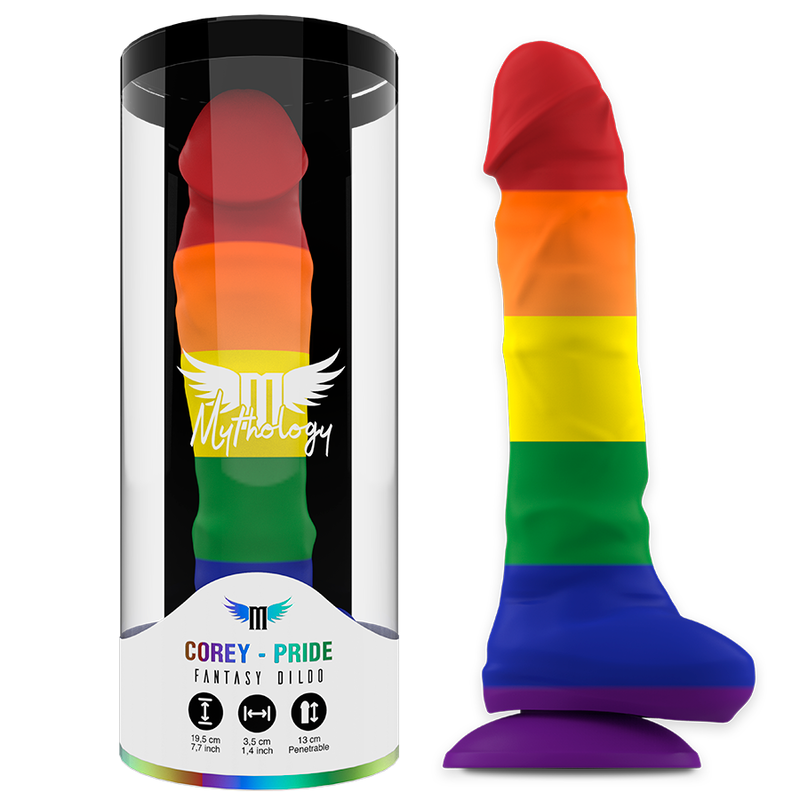 Mythology Corey Pride Dildo L - Estimulador Anal