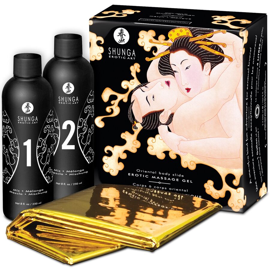 Shunga Oriental Melon Mango - Gel Masaje Erótico Corporal