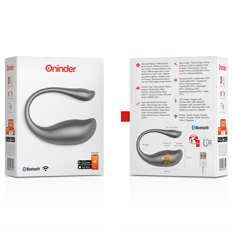 Oninder Nairobi - Huevo Vibrador Inteligente con App Gratuita