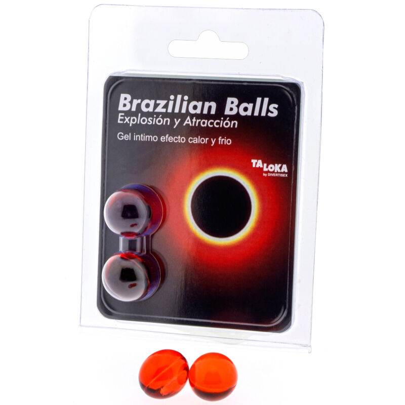 Taloka Brazilian Balls - Bolas de Efecto Calor y Frío con Gel Excitante