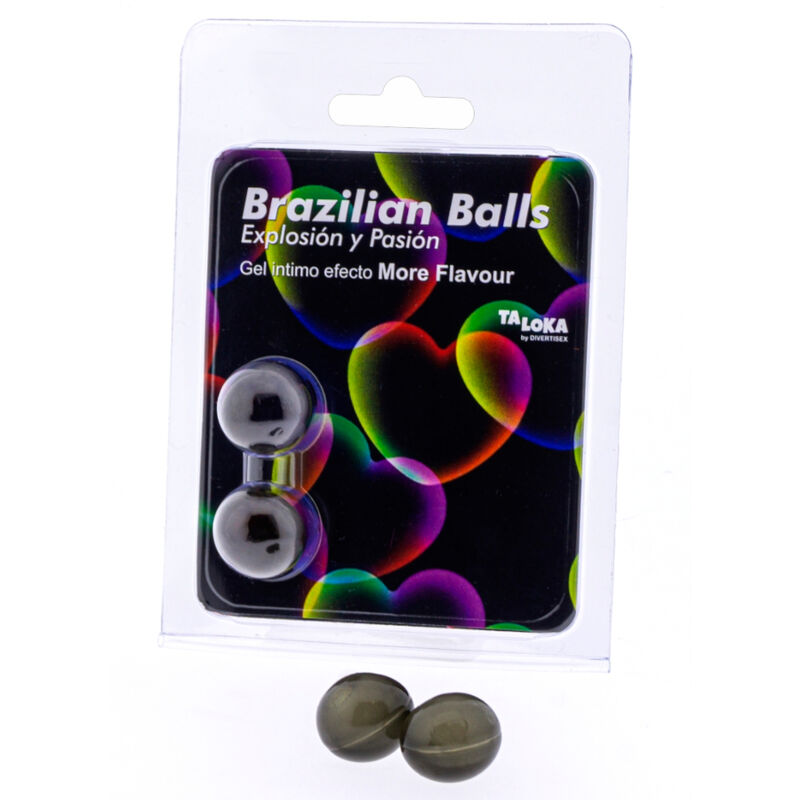 Taloka Brazilian Balls - Gel Excitante Efecto Sabor