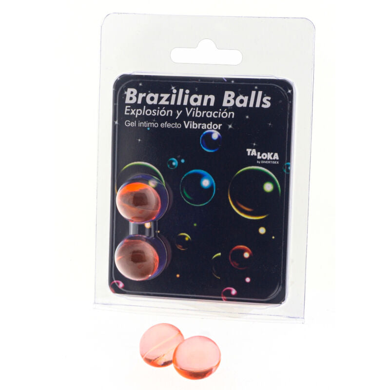 Taloka Brazilian Balls - Bolas Vibrantes con Gel Excitante