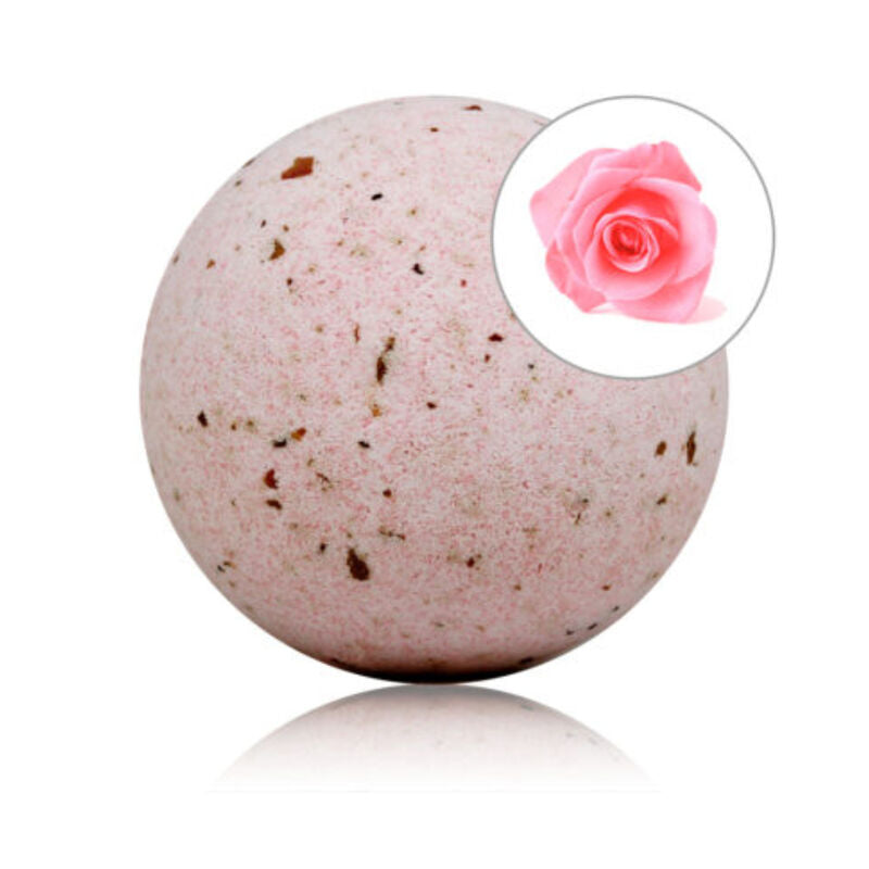 Bomba de Baño Perfumada con Pétalos de Rosa TALOKA