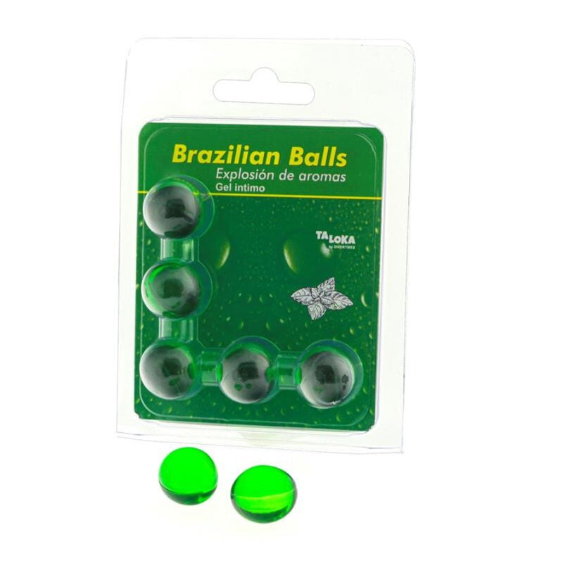 Taloka 5 Brazilian Balls Mint - Gel Íntimo