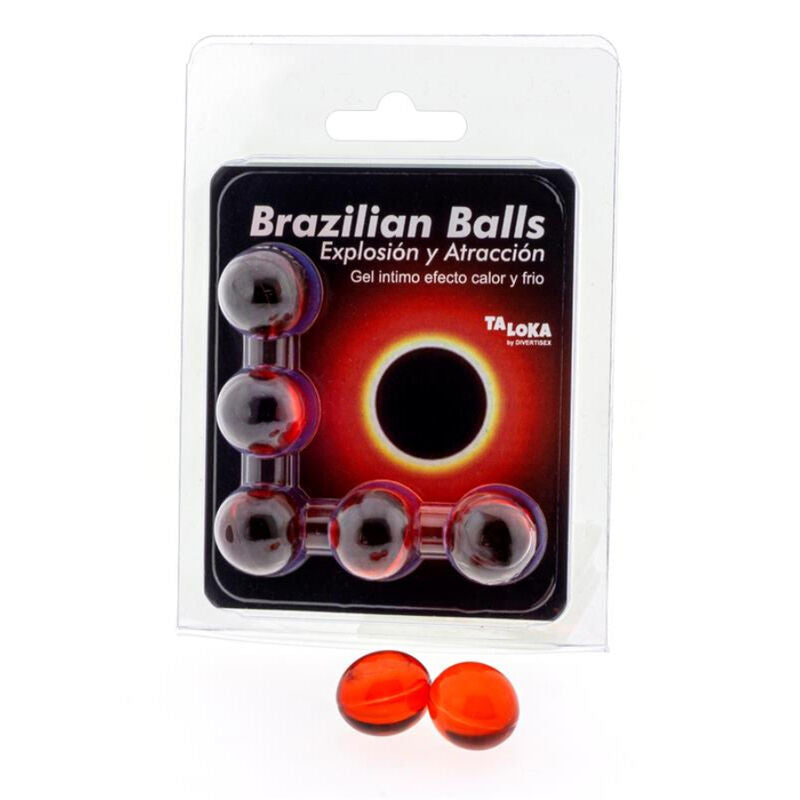 TALOKA Brazilian Balls - Gel Excitante con Efecto Calor y Frío