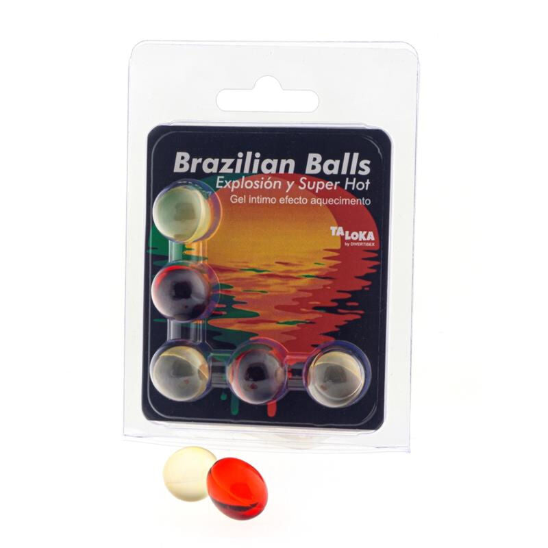 Taloka 5 Brazilian Balls Super Hot Effect - Gel Excitante
