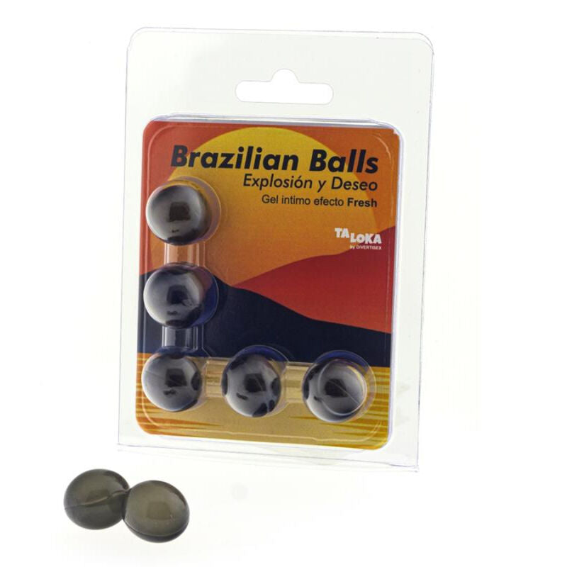 Taloka 5 Brazilian Balls Fresh Effect - Gel Excitante
