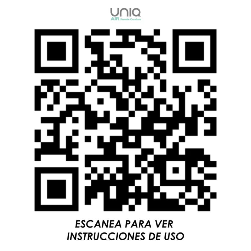 UNIQ Air Preservativo Femenino Sin Látex 3 Unidades