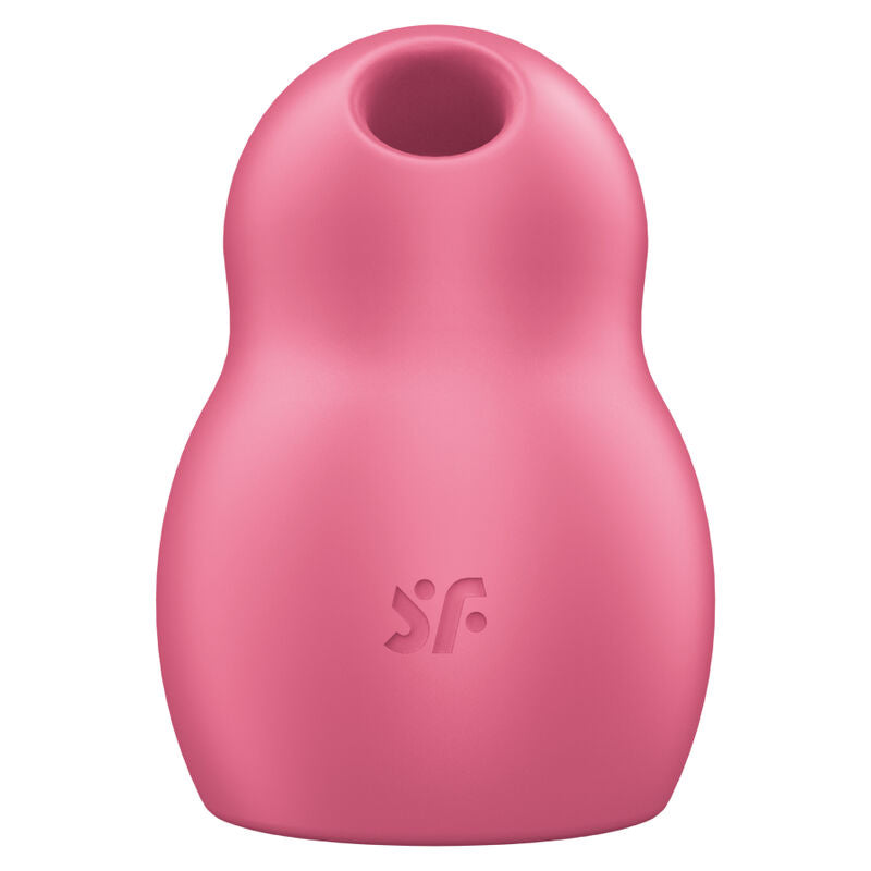 Satisfyer Pro To Go 1 - Estimulador de Aire Pulsado y Vibrador Rojo