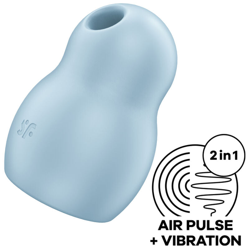 Satisfyer Pro To Go 1 - Estimulador de Ondas de Presión y Vibrador Doble