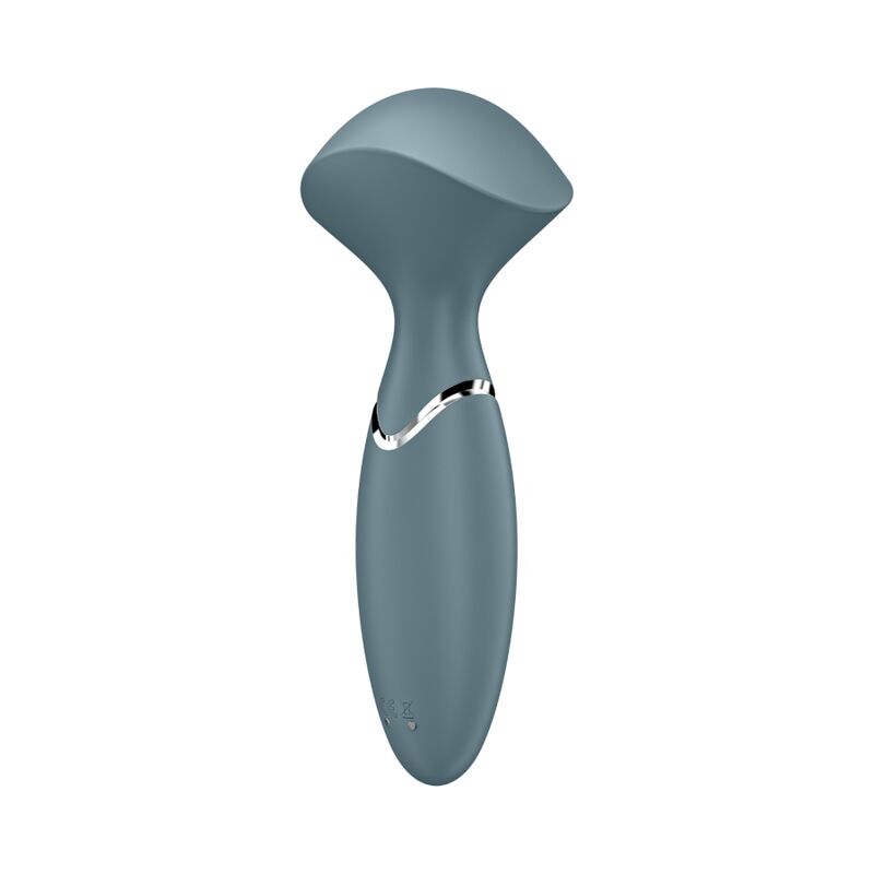Satisfyer Mini Wand-er Grey - Vibrador Compacto Recargable